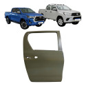 Porta Traseira Direita Hilux 2016 2017 2018 2019 2020 A 2025 Cinza Traseira Direita/passageiro