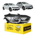 Farol Vw Polo 2023 24 25 2026 Full Led Lado Direito Direito/passageiro