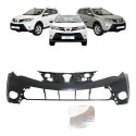 Parachoque Dianteiro Superior Rav4 2013 2014 2015 Preto Liso Para Pintura