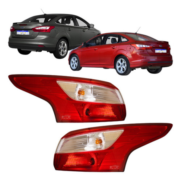 Lanterna Traseira Ford Focus Sedan S Se Titanium 2014 E 2015