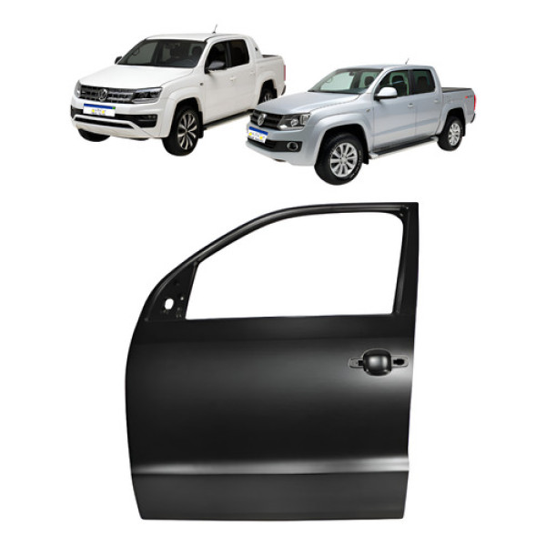 Porta Dianteira Esquerda Volkswagen Amarok 2010 A 2025 Novo Esquerdo Preto Porta Dianteira Esquerda Volkswagen Amarok 2010 A 2025 Novo Esquerdo Preto