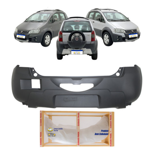 Parachoque Traseiro Idea Adventure 2006 07 2008 2009 2010