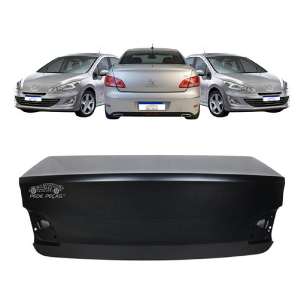 Tampa Traseira Peugeot 408 2011 A 2016 Griffe Allure Feline