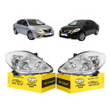 Par Farol Nissan Versa 2011 2012 2013 2014 S Sl S Novo Ambos Lados