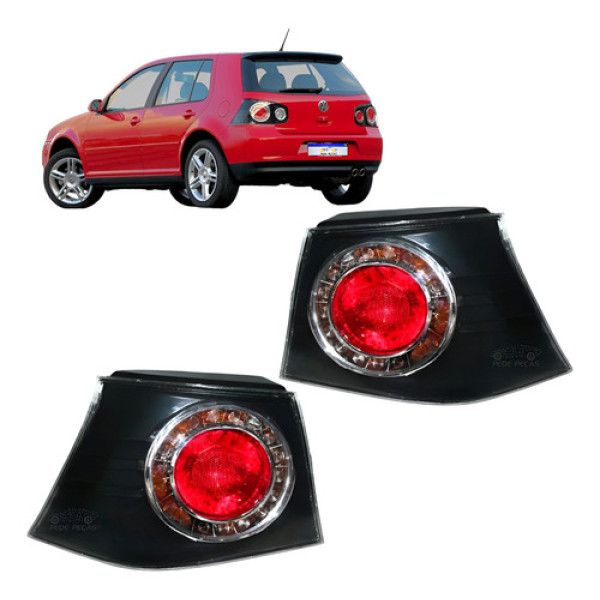 Lanterna Volkswagen Golf 2008 2009 2010 2011 12 13 Fume Nova
