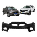 Parachoque Dianteiro Fiat Strada 2021 2022 A 2025 Preto Liso