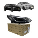 Farol Com Led Cheverolet Cruze 2017 A 2020 Lado Carona Novo Direito/passageiro