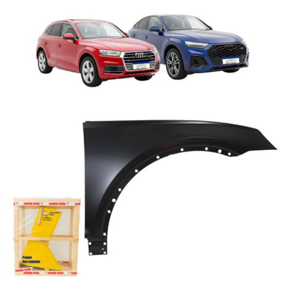 Paralama Audi Q5 Sportback 2017 18 19 20 21 A 2024 Novo L.d