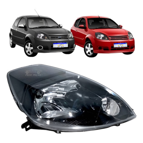 Farol Ford Ka 2008 2009 2010 2011 2012 2013 L.d Novo