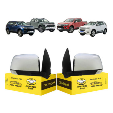 Par Retrovisor S10 T...