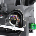 Farol Cromado Eletrico Esquerdo Ford Transit 2009 A 2014 Esquerdo/motorista