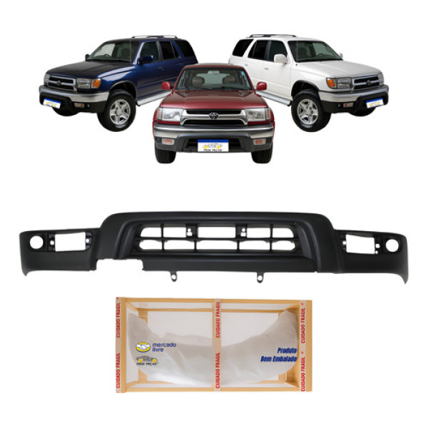 Spolier Saia Parachoque Toyota Sw4 1999 2000 2001 2002 Preto