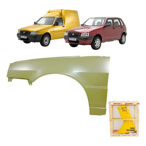 Paralama Fiat Uno Fiorino 2006 2009 2010 2011 A 2013 Le