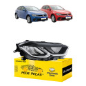 Farol Direito Vw Polo 2023 2024 2025 2026 Full Led C/avaria Direito/passageiro
