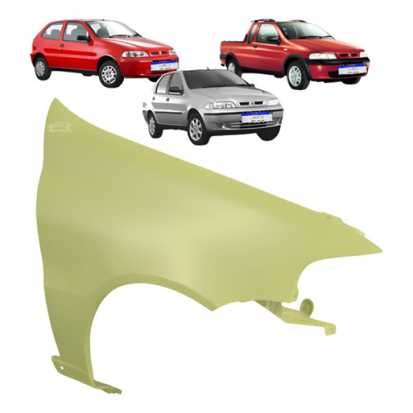 Paralama Fiat Palio Siena Strada G2 Fire 2001 2002 A 2007 Ld