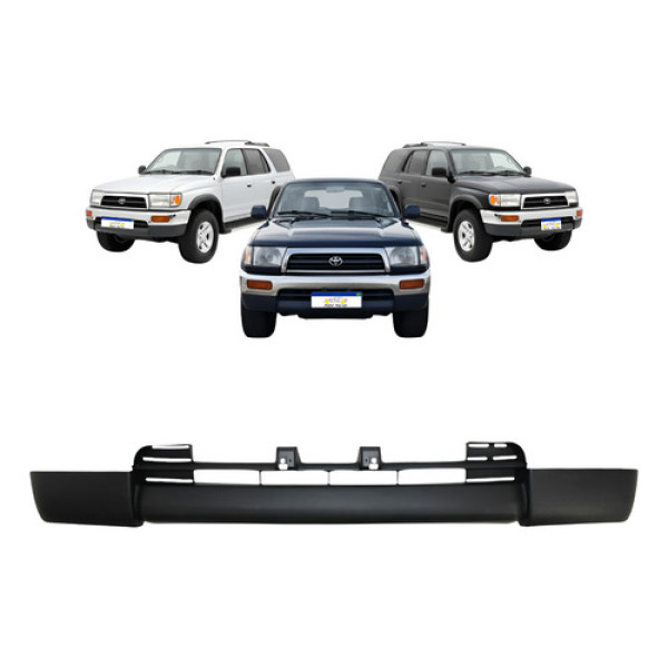 Spoiler Inferior Parachoque Dianteiro Hilux Sw4 1996 1997 Preto Spoiler Inferior Parachoque Dianteiro Hilux Sw4 1996 1997 Preto