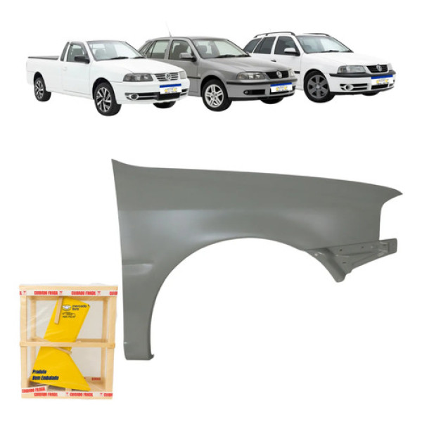 Paralama Vw Saveiro Gol Parati G3 2000 01 02 03 04 2005 Ld