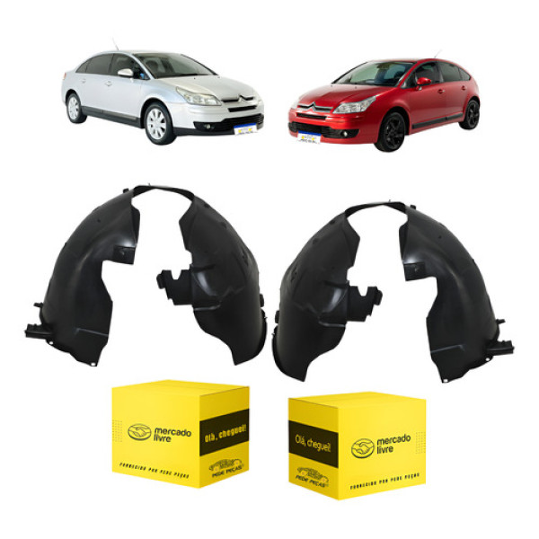 Par Parabarro Dianteiro C4 Pallas Vtr 2007 2008 2009 10 2011