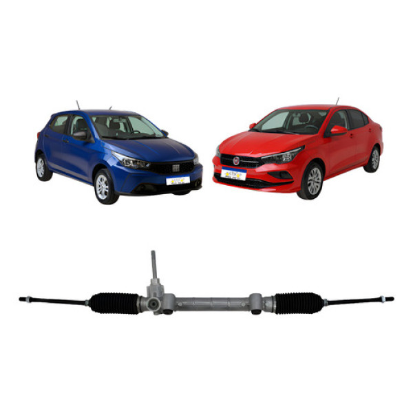 Caixa Setor Direção Elétrica Argo 2018 A 2025 Motor 1.0 1.3