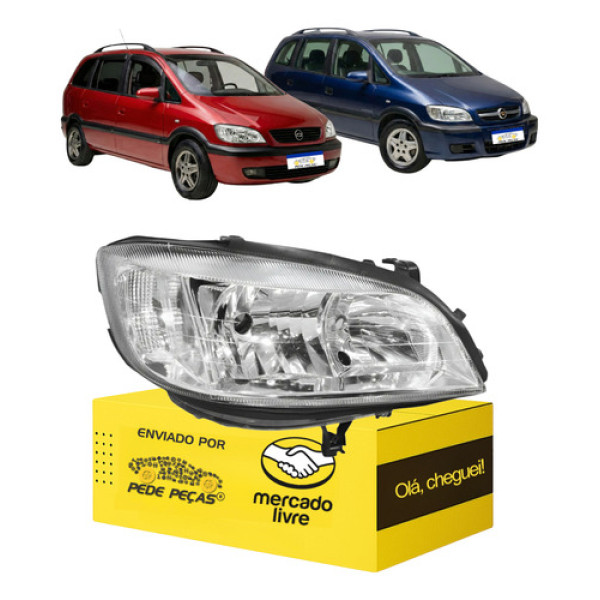 Farol Zafira 2001 2002 2003 2004 2005 06 07 08 09 10 11 2012