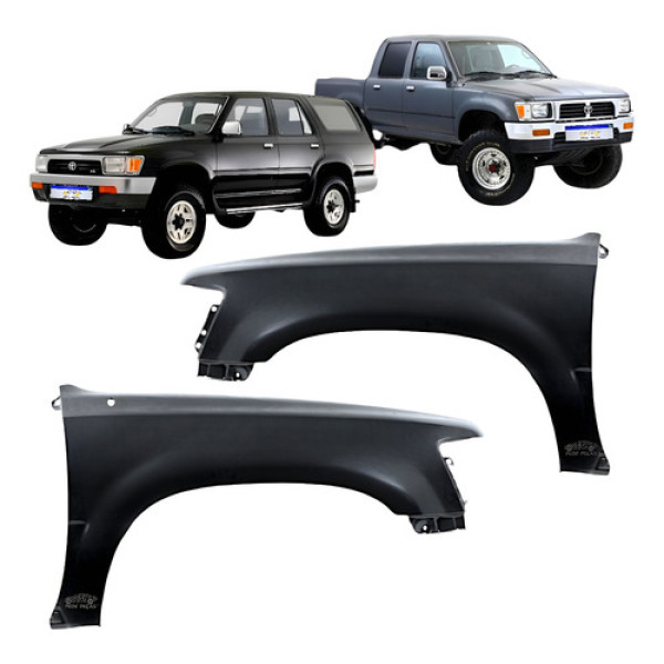 Paralama Toyota Hilux Sw4 1992 A 2001 Sr5 4x4 Turbo Std Dlx