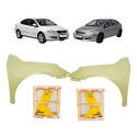 Par Paralama Caoa Chery Cielo 2010 2011 2012 A 2013 Novo