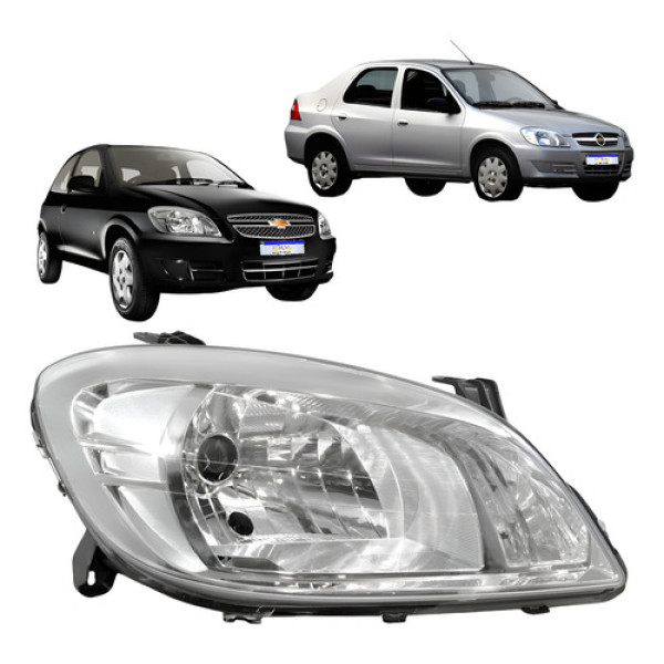 Farol Celta Prisma 2007 2008 2009 2010 2011 2012 A 2015 Ld Direito Farol Celta Prisma 2007 2008 2009 2010 2011 2012 A 2015 Ld Direito