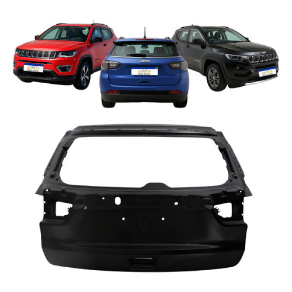 Tampa Traseira Jeep Compass 2017 2018 2019 2020 2021 A 2025 