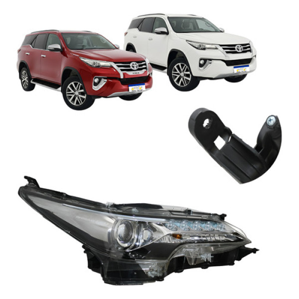 Farol Toyota Sw4 Srx 2016 A 2020 Avariado L.d Direito/passageiro
