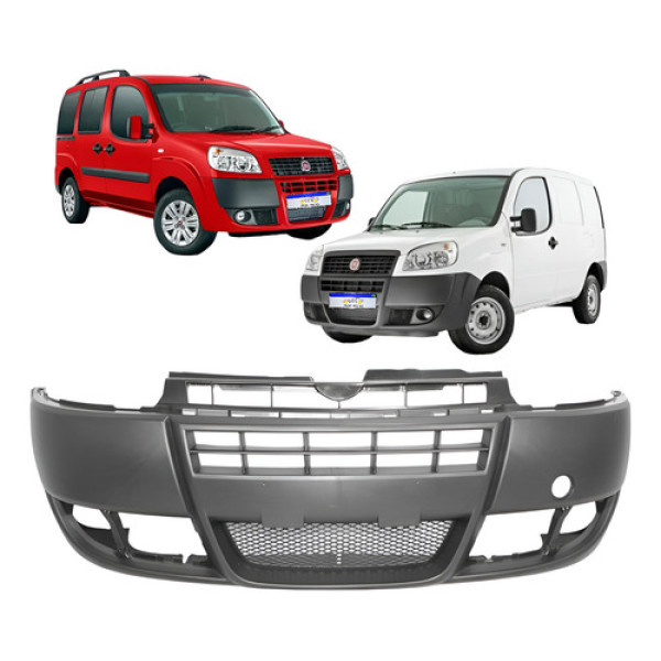 Parachoque Doblo 2010 2011 2012 13 14 15 16 17 18 19 20 2021 Preto
