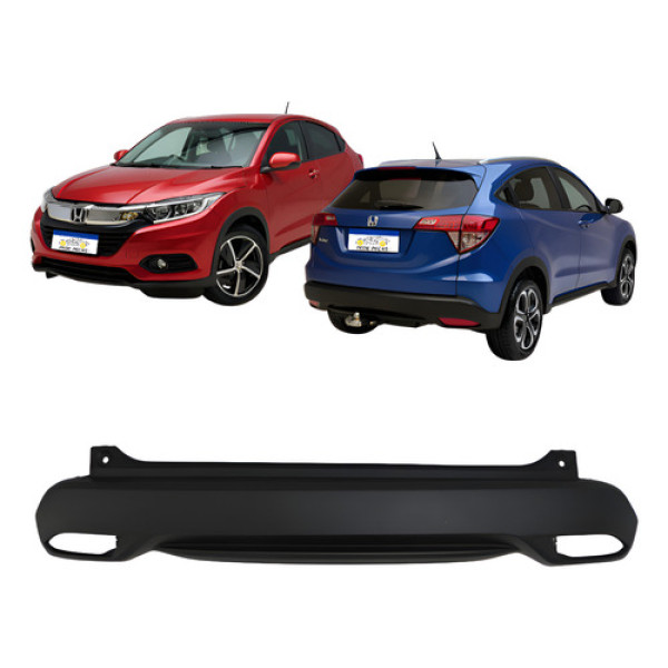 Parachoque Traseiro Sem Furo Sensor Honda Hr-v 2015 A 2021