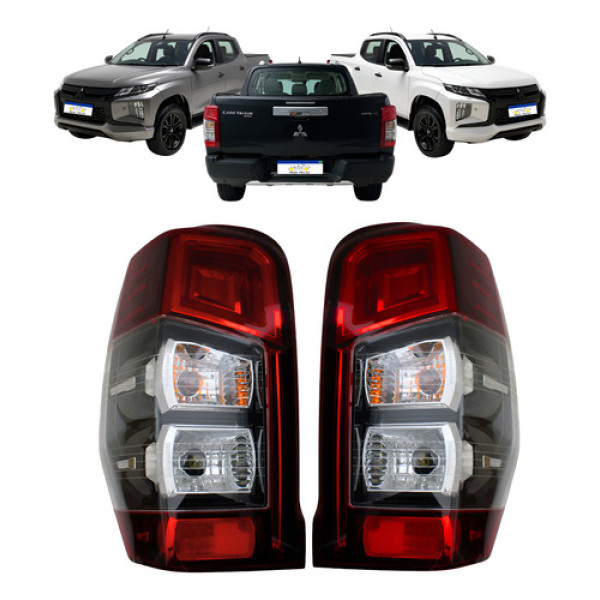 Par Lanterna L200 Triton Sport 2021 2022 2023 A 2025 Sem Led