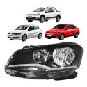 Farol Vw Gol Saveiro Voyage G6 2013 2014 2015 2016 L.e Novo Esquerdo