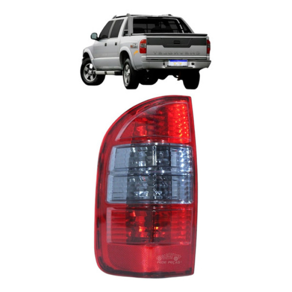 Lanterna Chevrolet S10 Pitbull 2001 2002 2003 A 2011 Fume Le