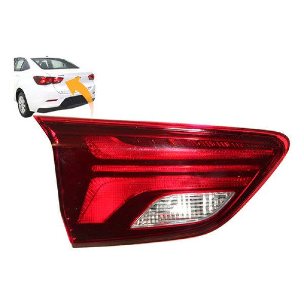 Lanterna Traseira Onix Sedan Plus Lado Esquerdo Tampa S/ Led
