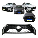 Grade Radiador Moldura Cinza Corolla Cross 2022 2023 2024