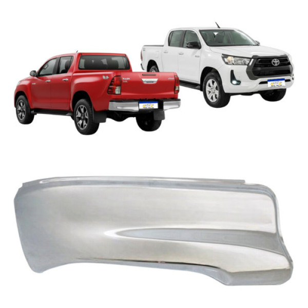 Ponteira Esquerda Parachoque Hilux 2016 2017 2018 19 A 2021 Ponteira Esquerda Parachoque Hilux 2016 2017 2018 19 A 2021