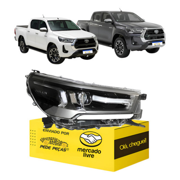 Farol Sinaleira Hilux 2021 2022 2023 2024 2025 2026 L.d Direito/passageiro