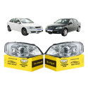 Par Farol Gm Astra Cromado 04 2006 2007 2008 2009 2010 2011 Esquerdo