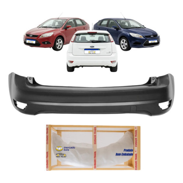 Parachoque Traseiro Ford Focus 2009 2010 2011 2012 2013