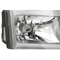 Farol Cromado Elétrico Ford Transit 2009 2010 A 2014 Novo Direito/passageiro