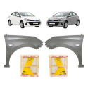 Par Paralama Hb20 Hatch Sense 2023 2024 2025 2026 Novo