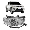 Par Farol Mitsubishi L200 Triton Hpe 2013 2014 A 2017 Novo Ambos Lados