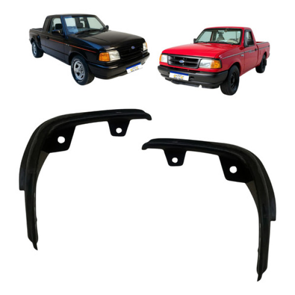 Moldura Aro Farol Ranger 1993 1994 1995 1996 1997 Preto Novo