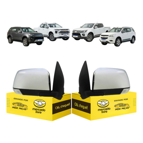 Par Retrovisor S10 Trailblazer 2012 A 20 21 22 23 24 25 2026
