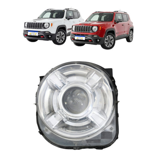Farol Jeep Renegade 2015 2016 2017 2018 2019 2020 L.e Xenon Esquerdo/motorista