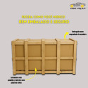 Tampa Traseira Gm Montana 2023 2024 2025 2026 Cinza Para Pintura