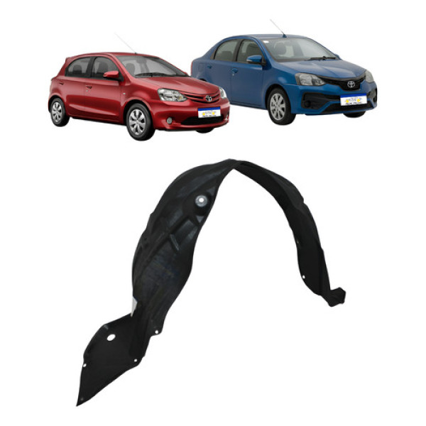 Parabarro Dianteiro Direito Etios 2012 2013 2014 2015 A 2021