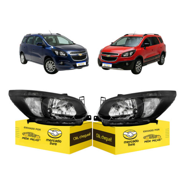 Par Farol Spin 2013 2014 2015 2016 2017 2018 Mascara Negra Ambos Lados