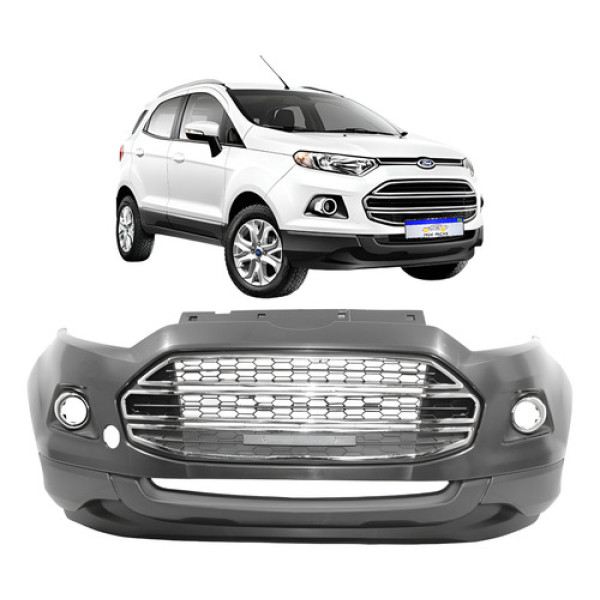 Parachoque Ford Ecosport F/c 2013 2014 2015 2016 2017 Novo Preto